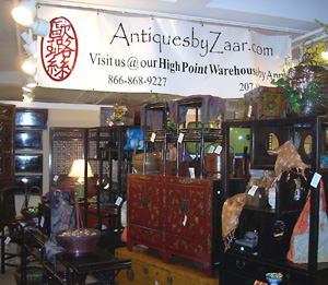 Antiques by Zaar, High Point Showroom