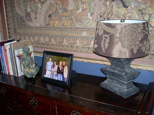 Asian Antique Furnishings in the Olbrych Home